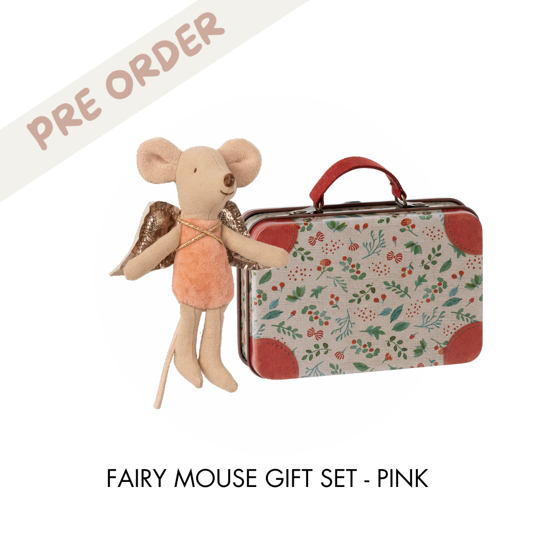 Maileg Fairy Mouse Gift Set, Pink