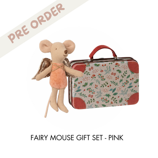 Maileg Fairy Mouse Gift Set, Pink