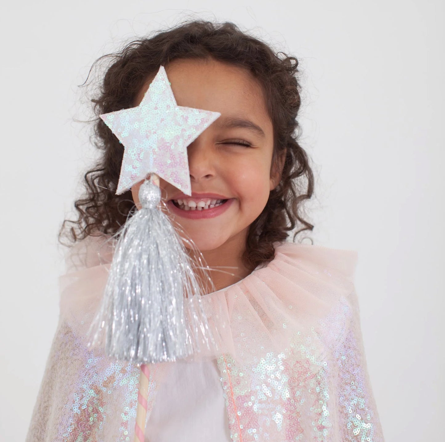 Meri Meri Iridescent Sequin Cape Costume