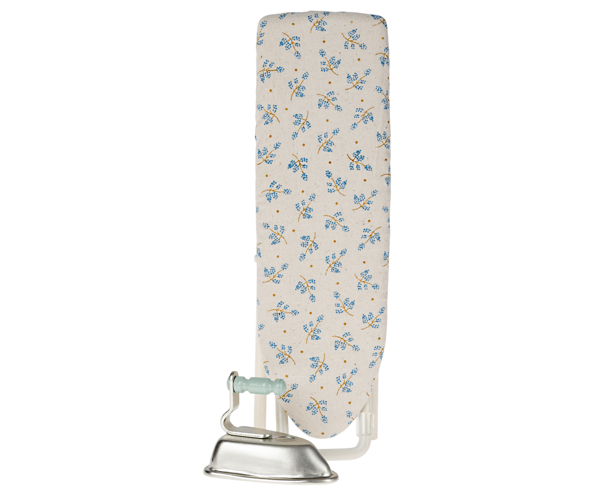 Maileg miniature iron and ironing board