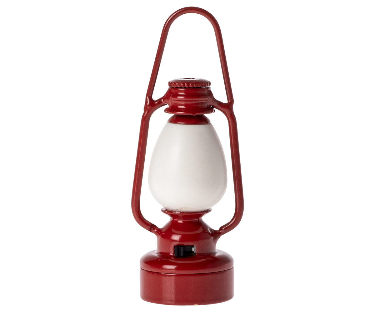 Maileg Vintage lantern mouse, Red