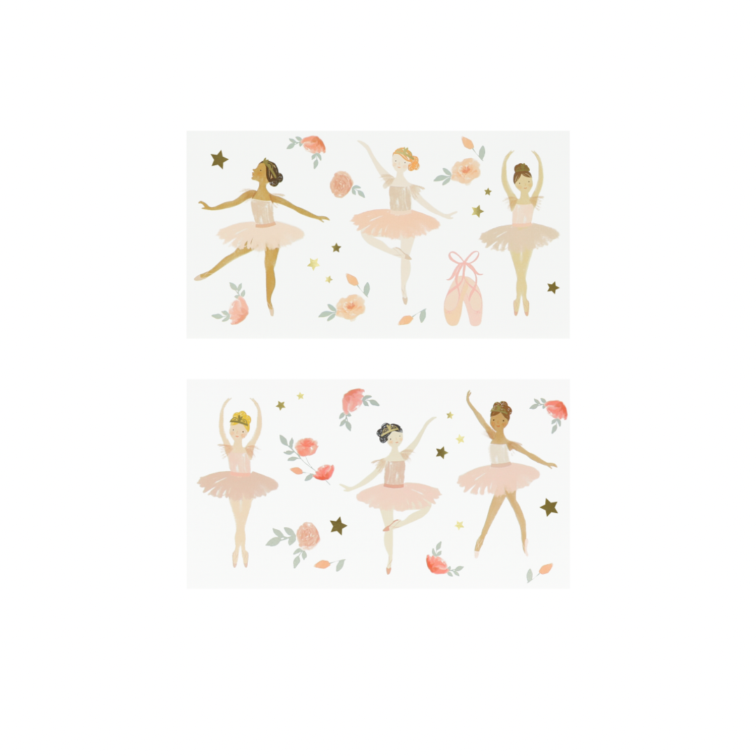 Meri Meri Ballet Temporary Tattoos