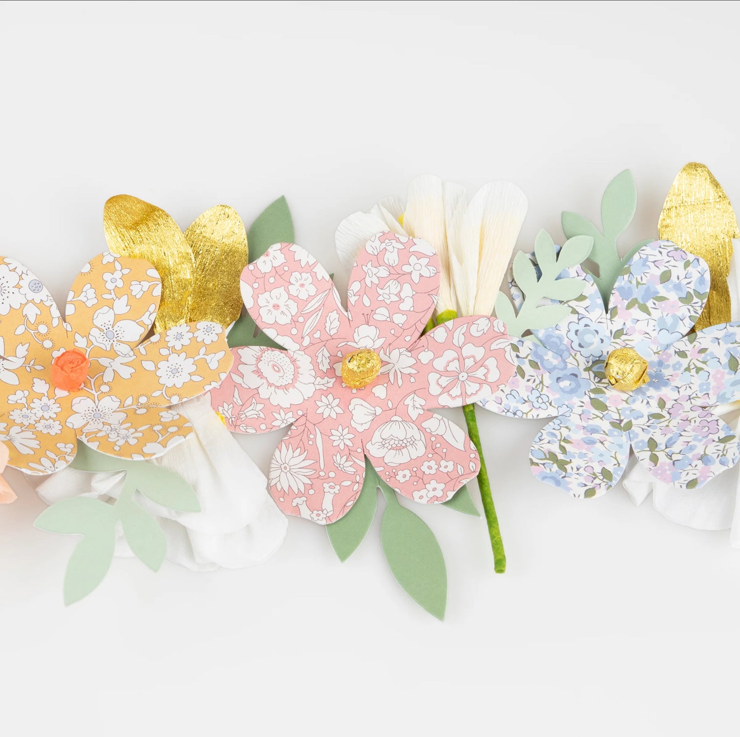 Meri Meri x Liberty Paper Flower Garland