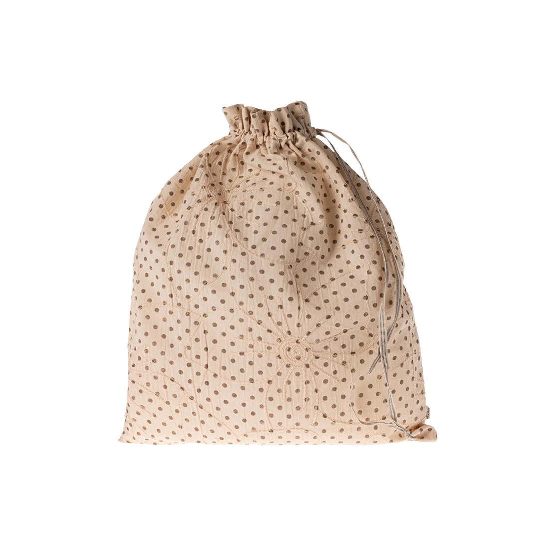 Maileg Fabric Bag Large, Brown Dots - Mouse in a Box – Mouseinabox