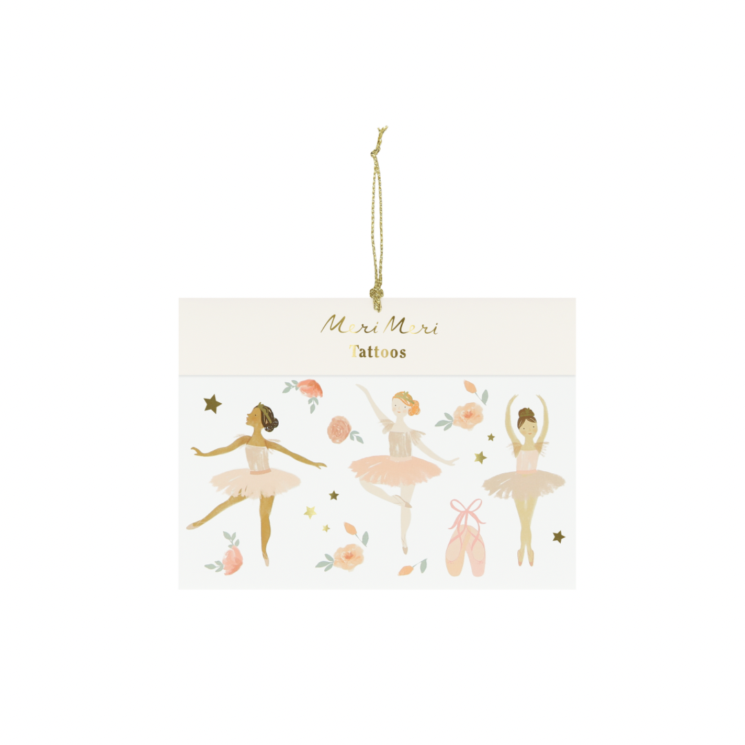 Meri Meri Ballet Temporary Tattoos