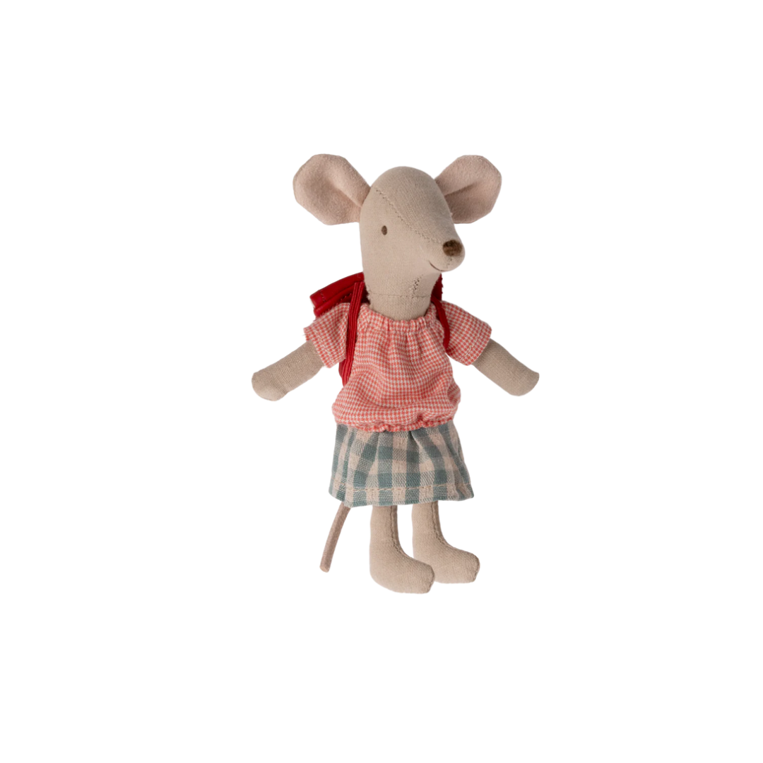 Maileg Tricycle mouse, Big Sister - Red