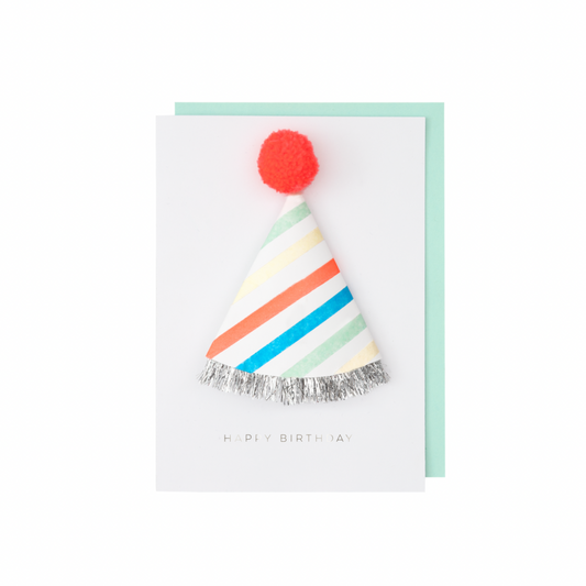 Meri Meri Birthday Hat Card