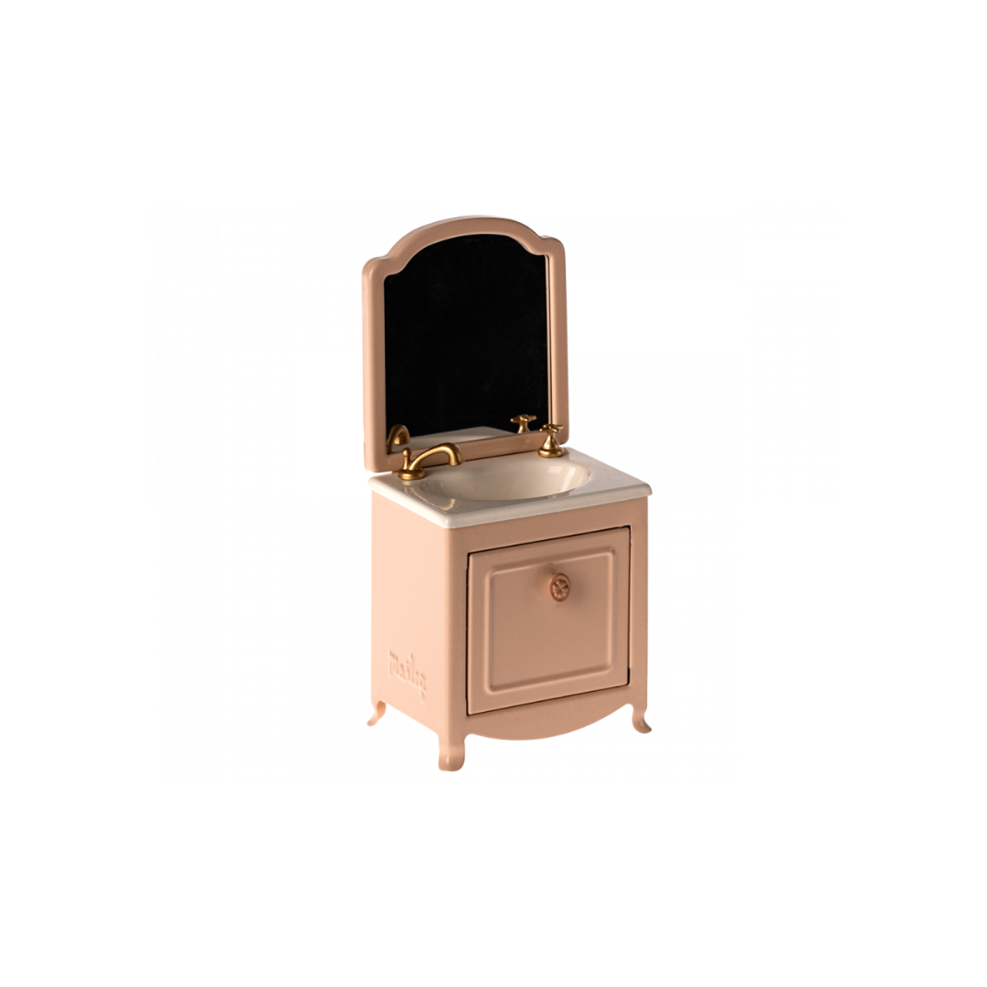 Maileg Mouse Sink Dresser with mirror, powder