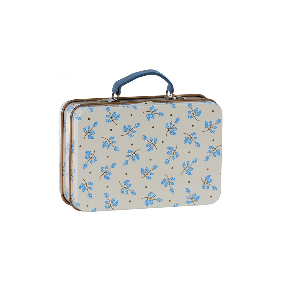 Maileg Metal Suitcase, Madelaine Blue