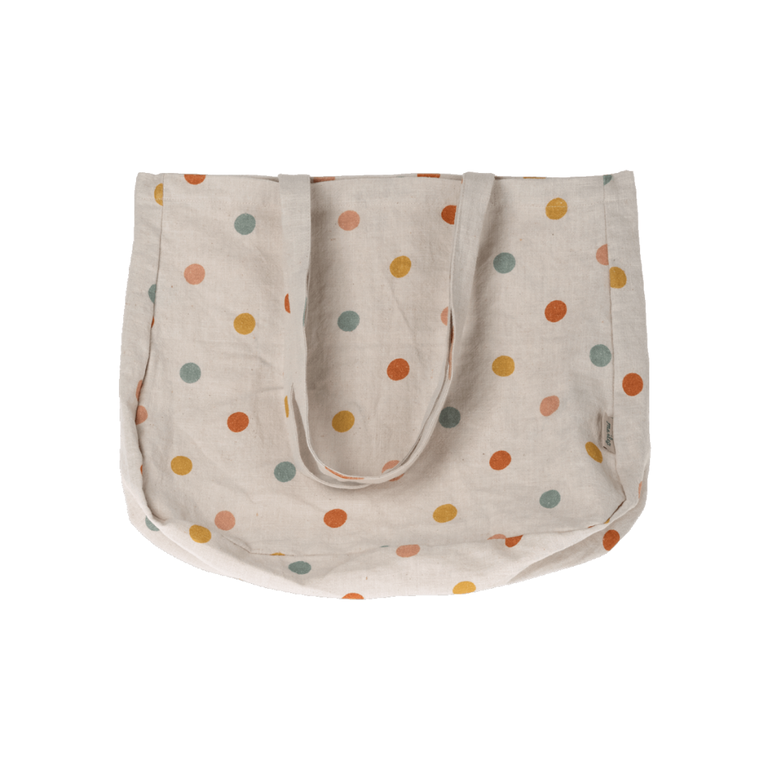 Tote bag, Multi dots - Small