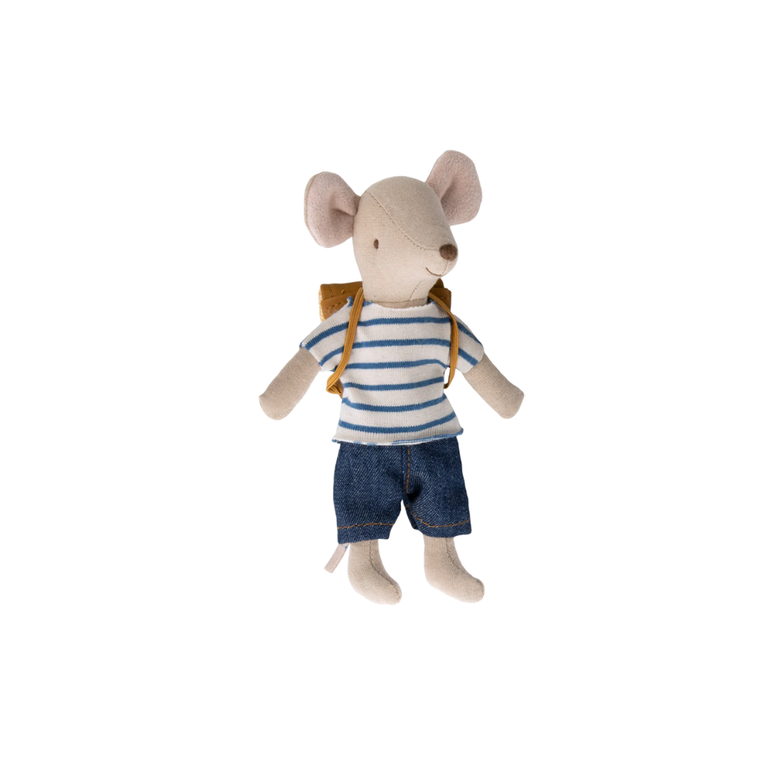 Maileg Tricycle mouse, Big brother - Blue