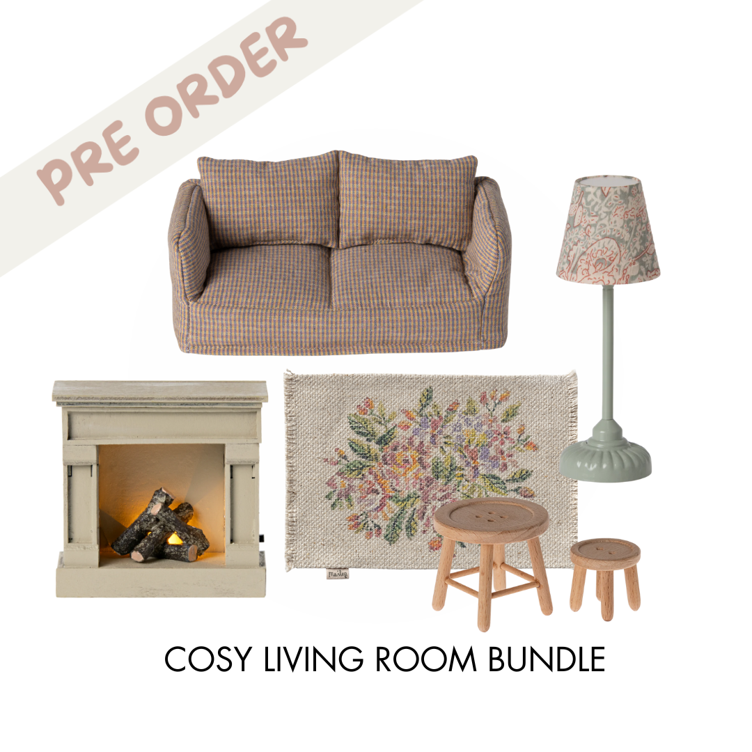 Maileg Cosy Living Room Bundle, Mint