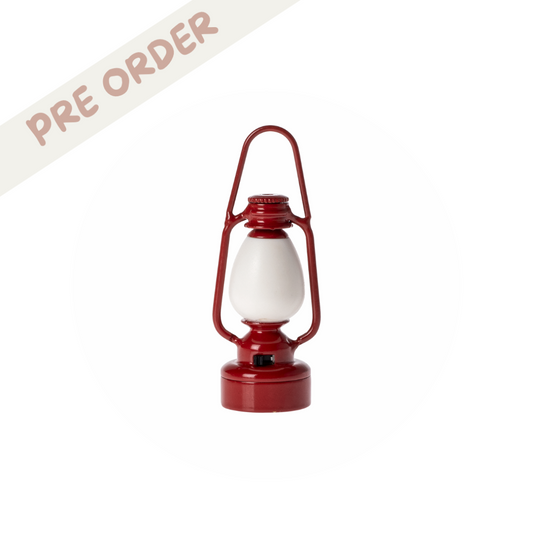 Maileg Vintage lantern mouse, Red