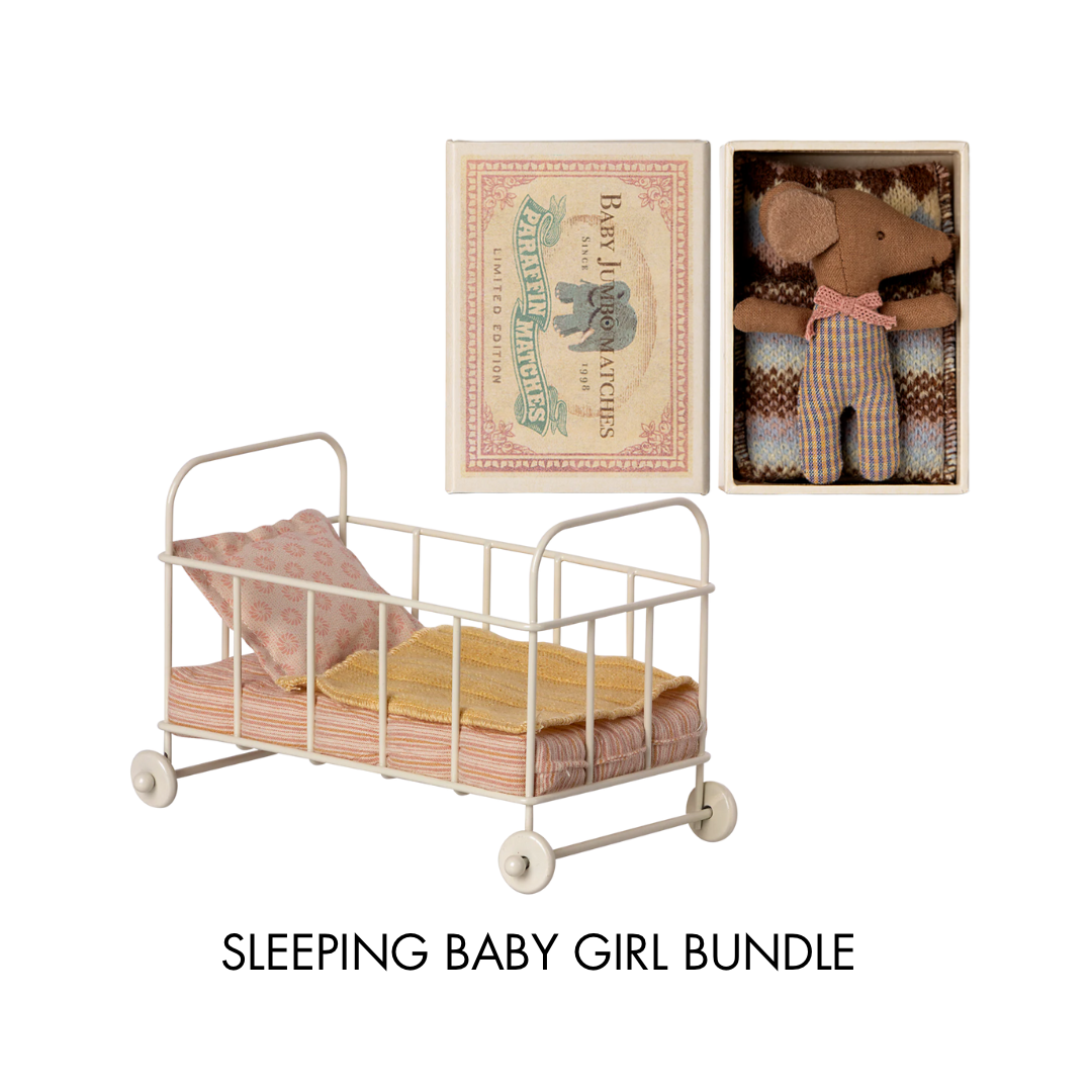 Maileg Sleepy Baby Girl Bundle