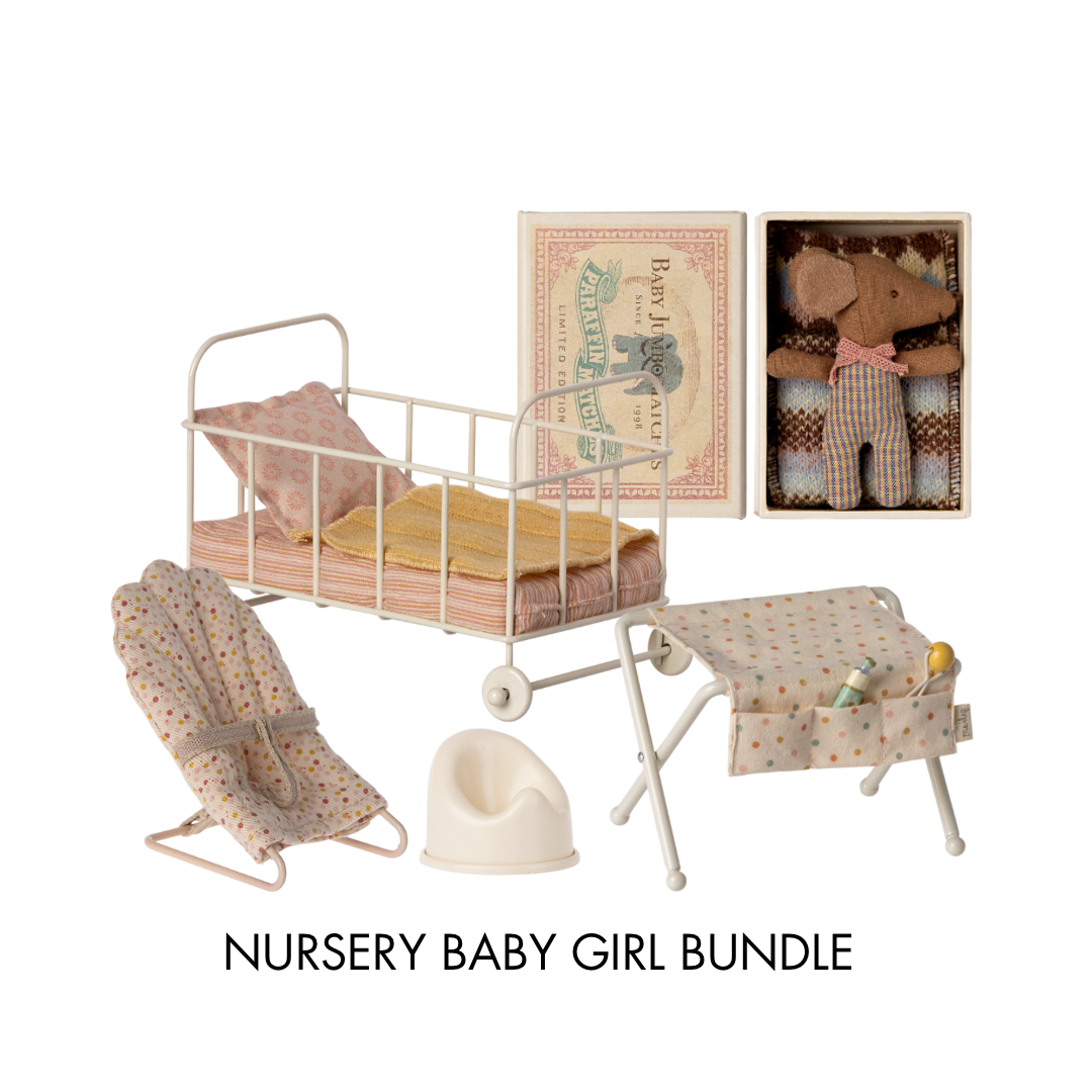 Maileg Nursery Baby Girl Bundle