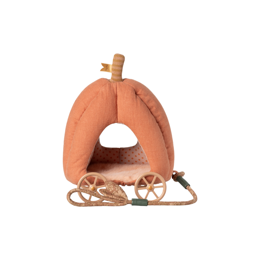 Maileg Pumpkin Carriage, Mouse