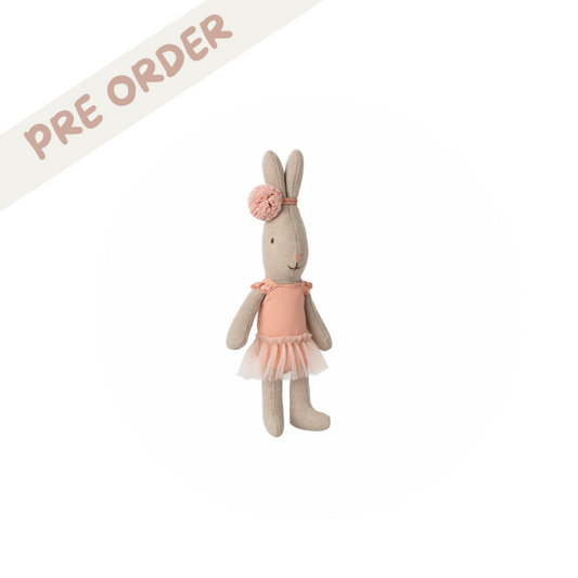 Maileg Rabbit, Micro - Ballet suit and skirt rose ballet outfit - pre order SS25 maileg 