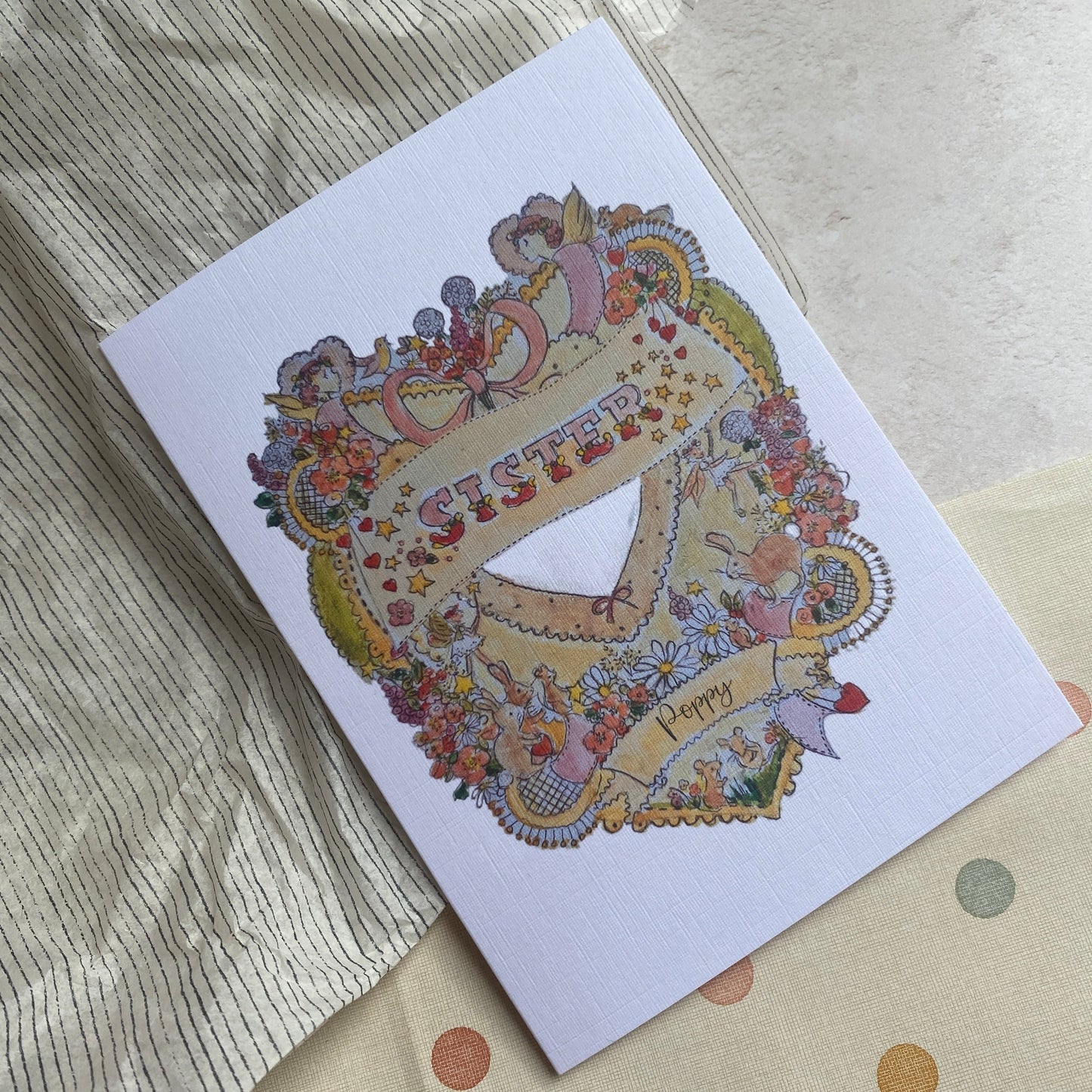 Personalised Sister Card