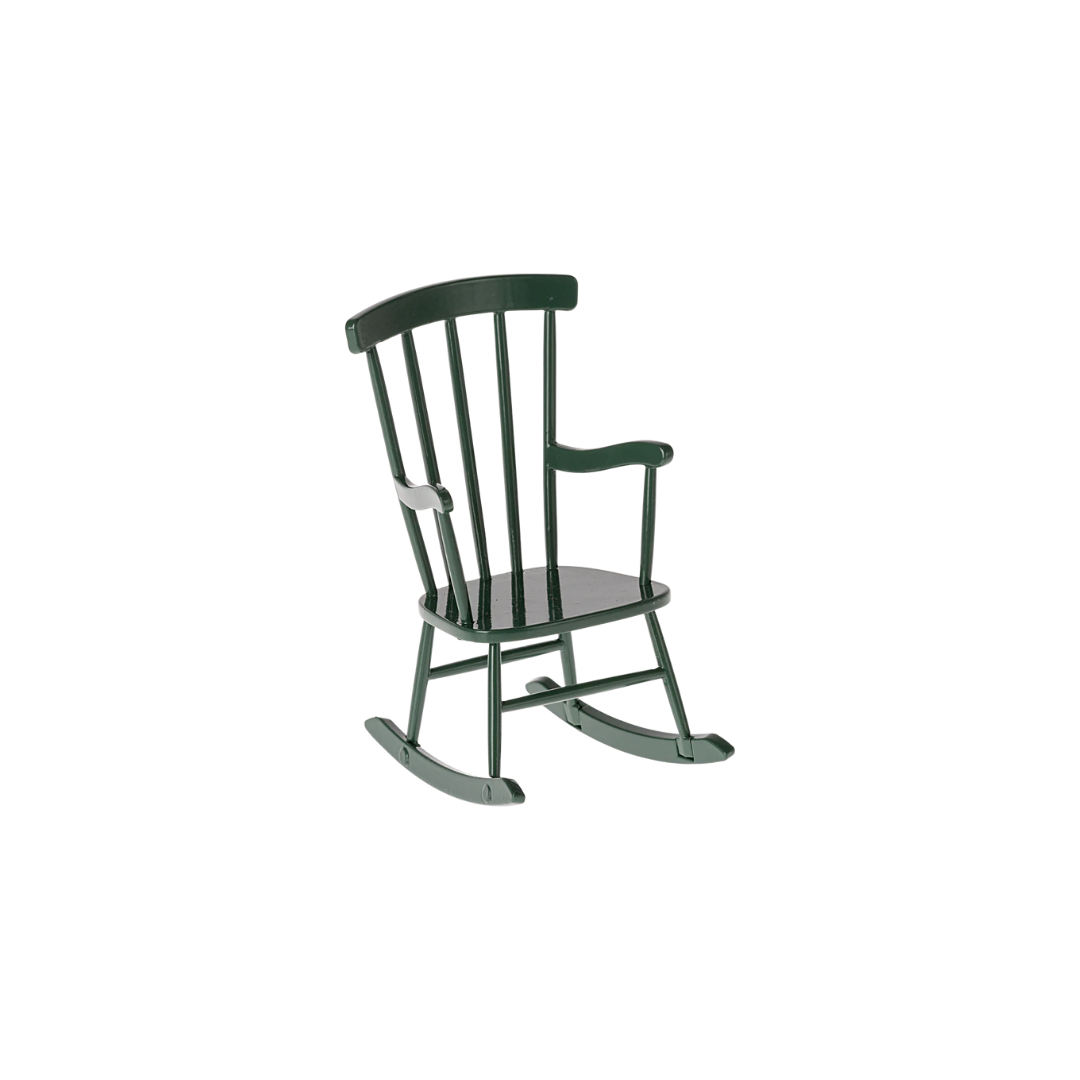 Maileg Rocking Chair, Mouse - Green