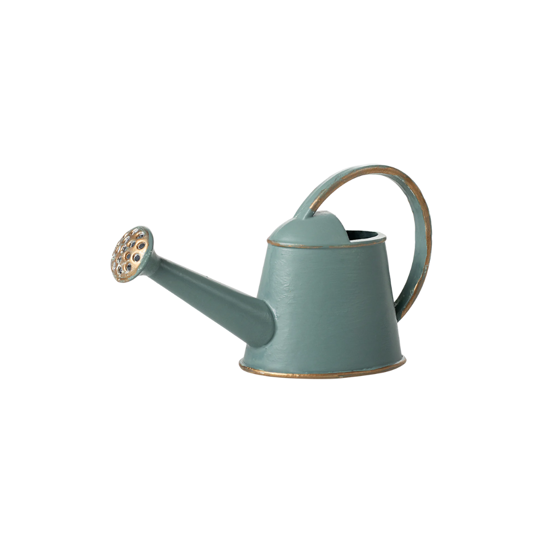 Maileg miniature water can in light blue for maileg mice, from Maileg SS25 collection